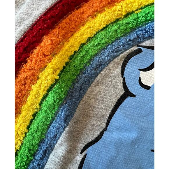 Care Bears gray hoodie pullover sweatshirt, Vintage, Women's size XXS - Picture 10 of 10